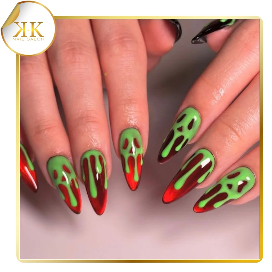 Ladies nails art